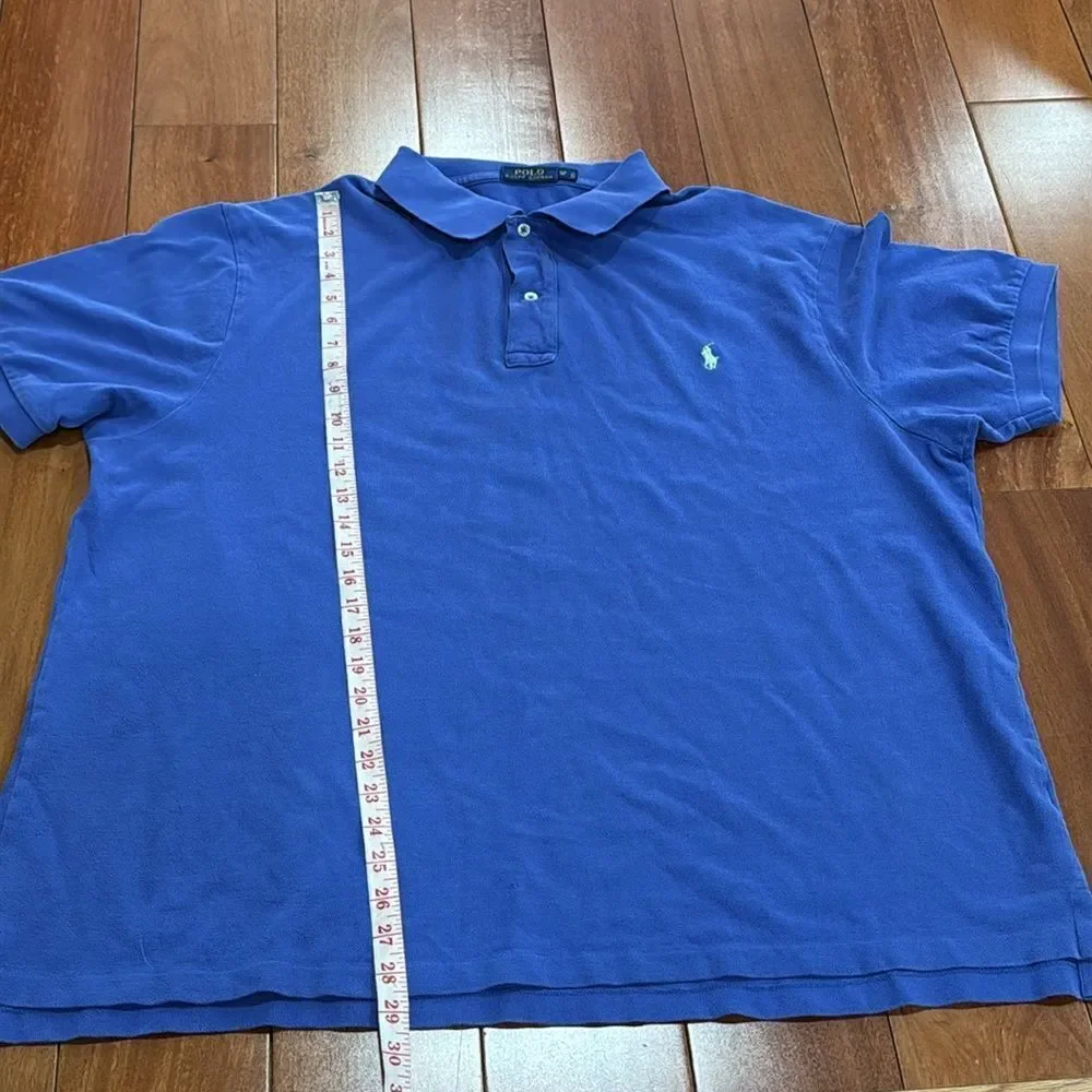 Polo by Ralph Lauren Men's Blue Polo Golf Shirt size 2XB‎